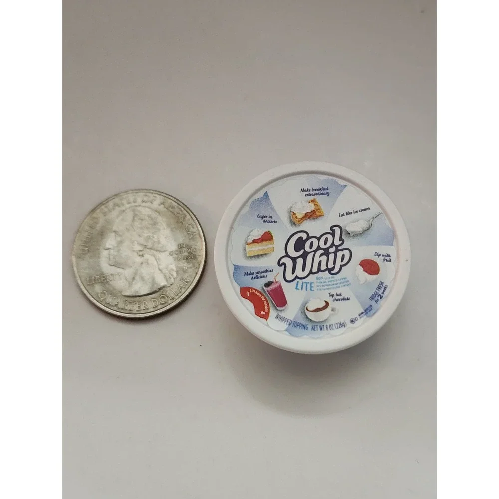 Mini Brands Cool Whip Lite Replacement Toy Tiny Play‎ Food